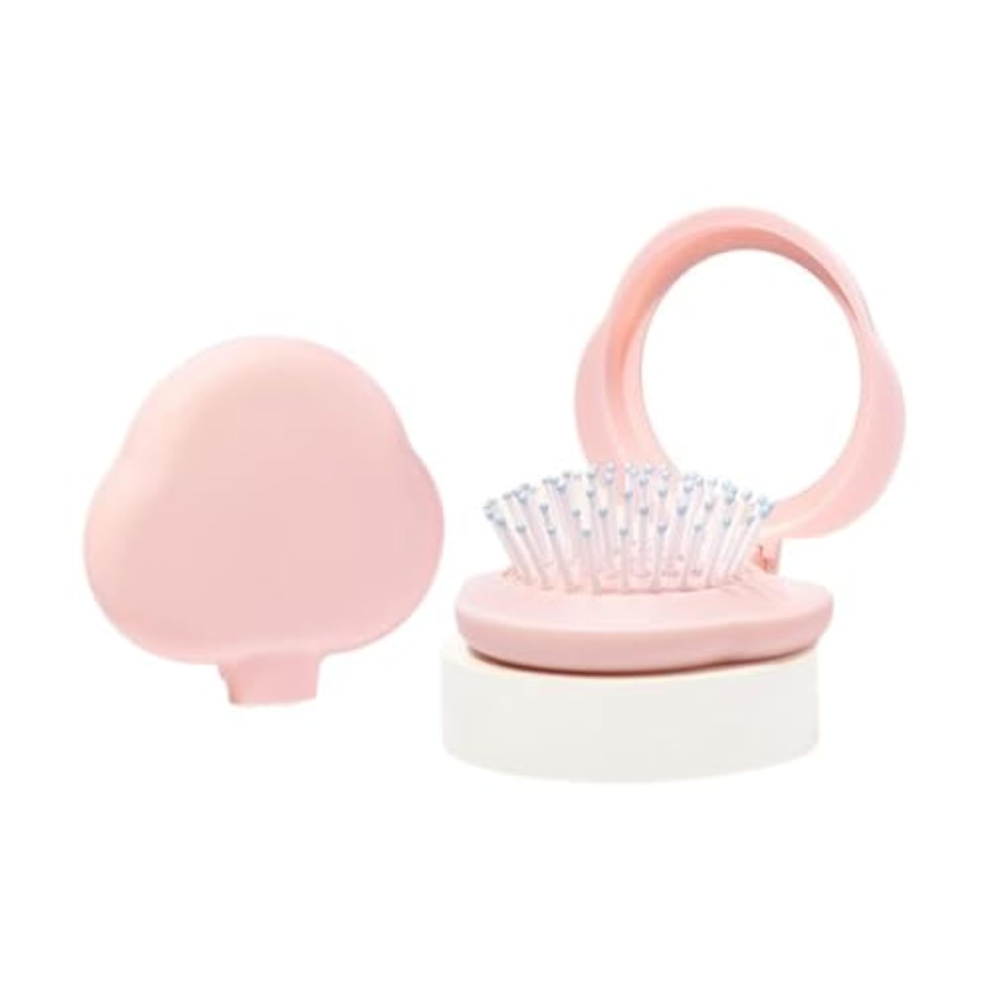 Portable Mini Folding Comb, Cloud Mirror Design